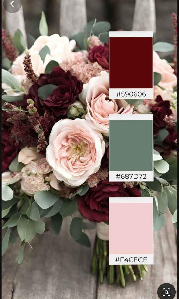 December Wedding Colors - 1