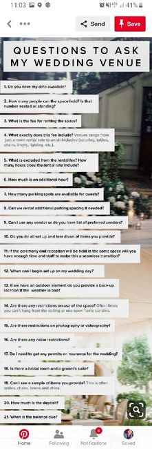 Venue questions 1