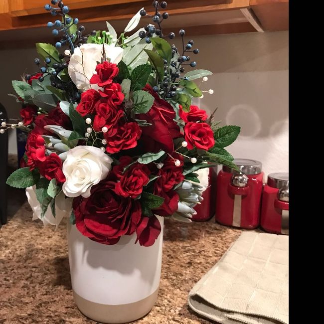 Fresh vs silk flowers - 3