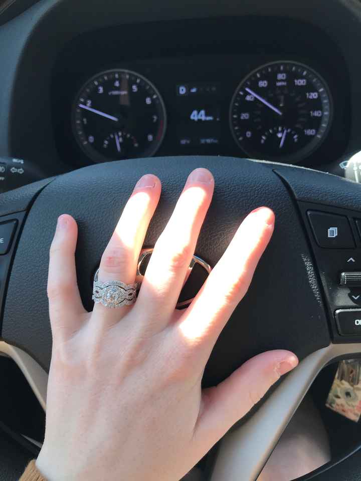 2 wedding rings? - 1