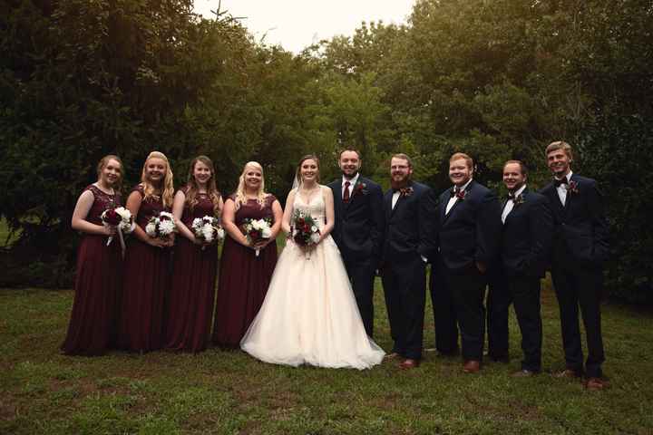 Grooms in Navy Suits! - 1