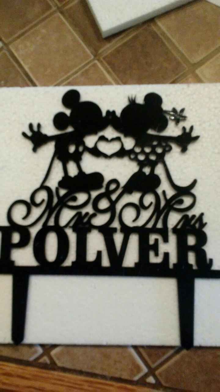 Cake topper has arrived!