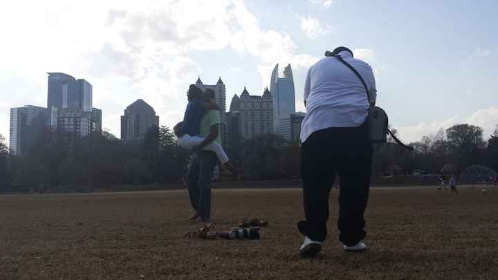 Our engagement session went pretty good....(pics)