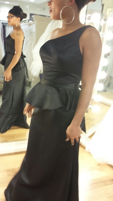 My BM'S and MOH said yes to the dress (pics included)