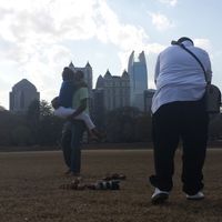 Our engagement session went pretty good....(pics)