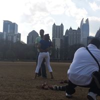 Our engagement session went pretty good....(pics)