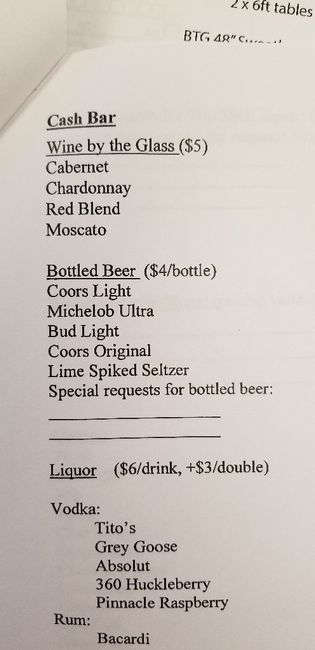 How do you stop guest from bringing in liquor? 1