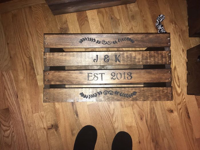  Crate decoration. - 1