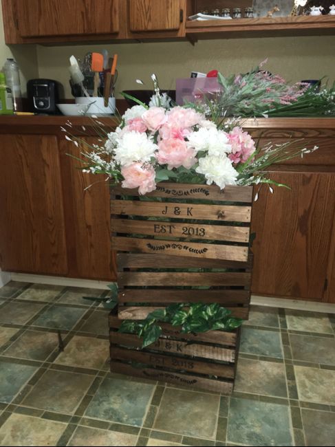  Flower crates. - 2