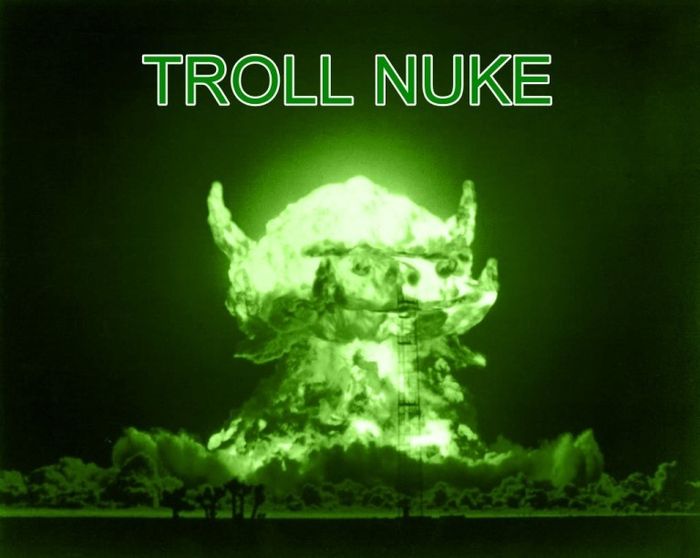 WE HAVE A TROLL
