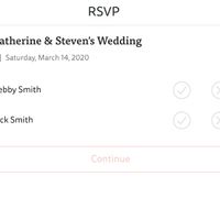 RSVP example