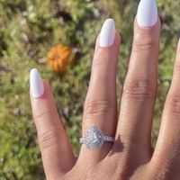 The engagement ring - the day I said YES!!!!