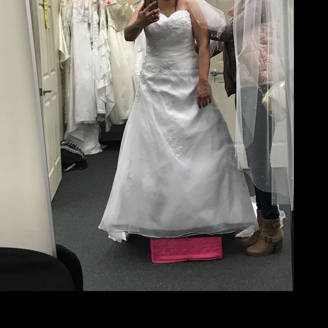 How much was your wedding dress? 2