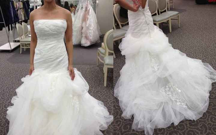 Returned my dress