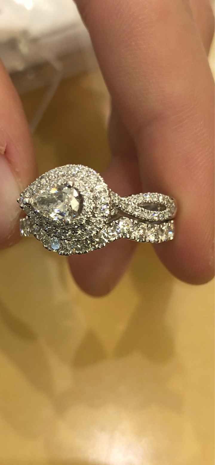 i got my wedding band! Show me your beautiful rings! - 1