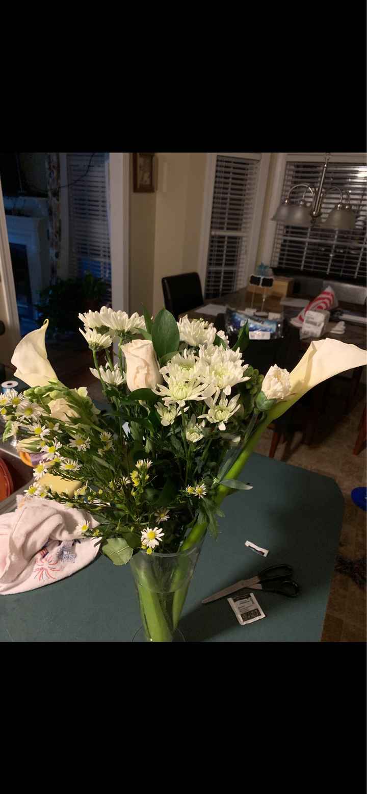Wedding flowers arrived - 3