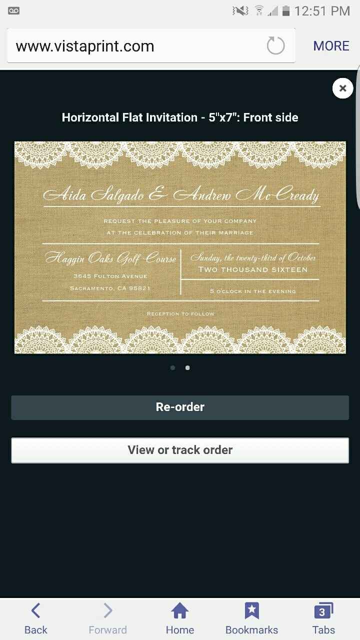 Let's see your invites!