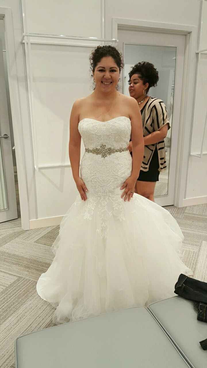 did u show your partner pics of the rejected dresses? (update: show us your rejects!)