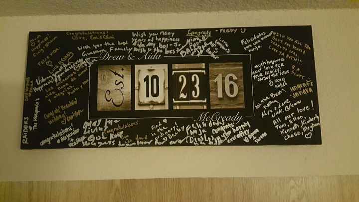 Guestbook Arrived:I'll show you mine if you show me yours