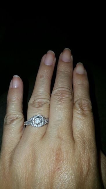 Let's see those rings! And for the Mrs lets see the bands with it ! I LOVE seeing everyone's bling:)