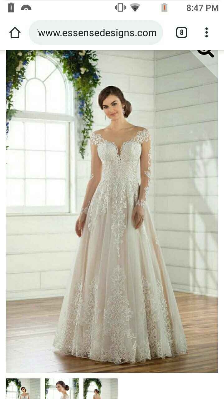 i want to see your long-sleeved wedding dresses! - 2