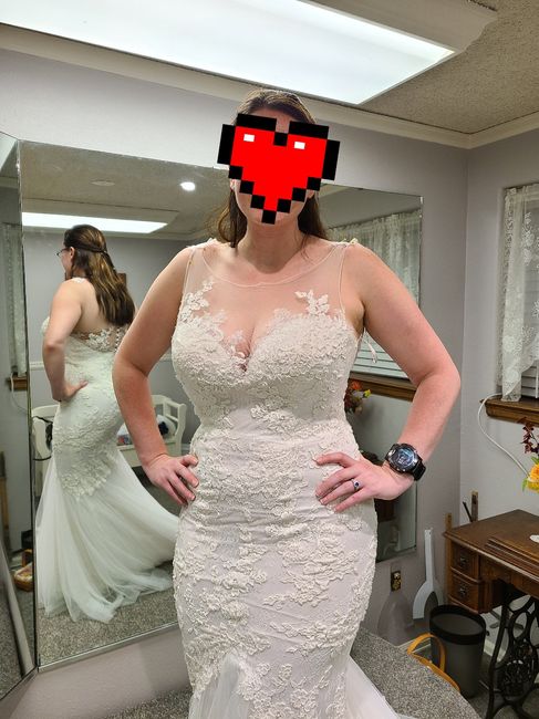 Second fitting down, two more to go! - 2