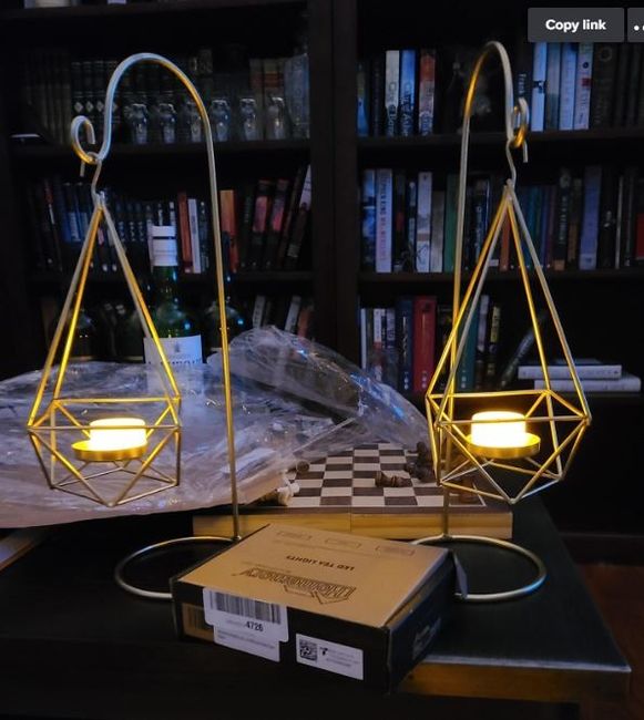 Centerpiece and cake table decor! 2