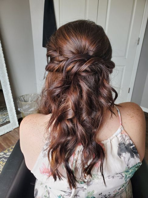 Hair and make-up trial success! - 1