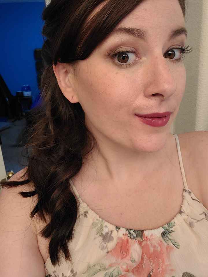 Hair and make-up trial success! 5