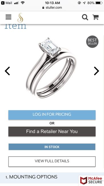 Wedding bands to pair with 1/2 carat or less! 5