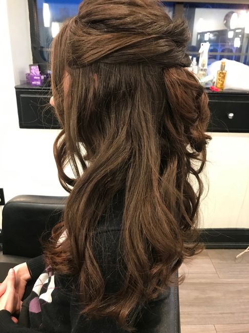 Bridal Hairstyle - Up, down, or half-up? - 1