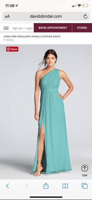 Can’t find light Navy Blue bridesmaids dresses - 1