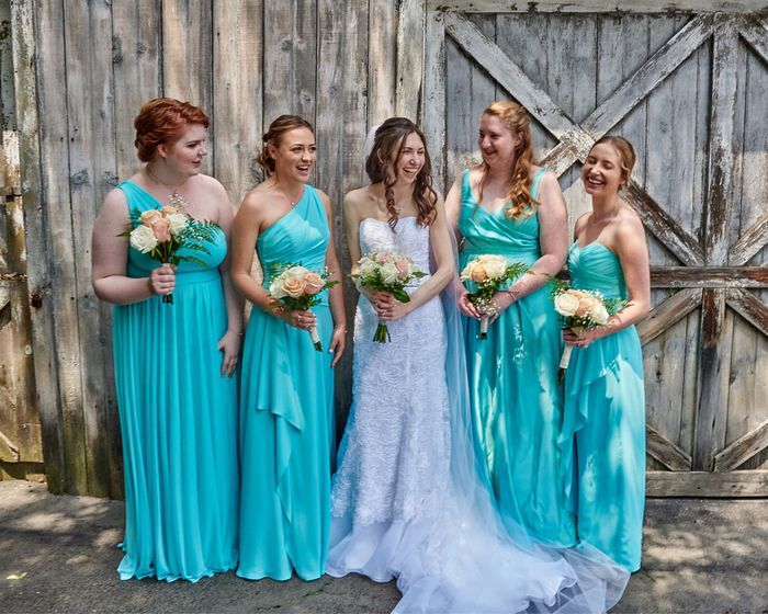Bridesmaid got the wrong material dress - what should i do? 3
