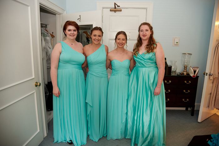 Bridesmaid got the wrong material dress - what should i do? 4