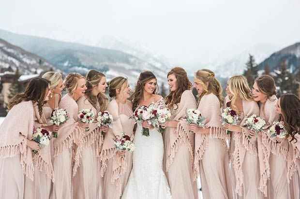 bridesmaid shawls