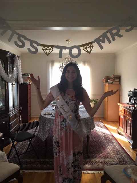 my mom and bridesmaids decorated our whole house!