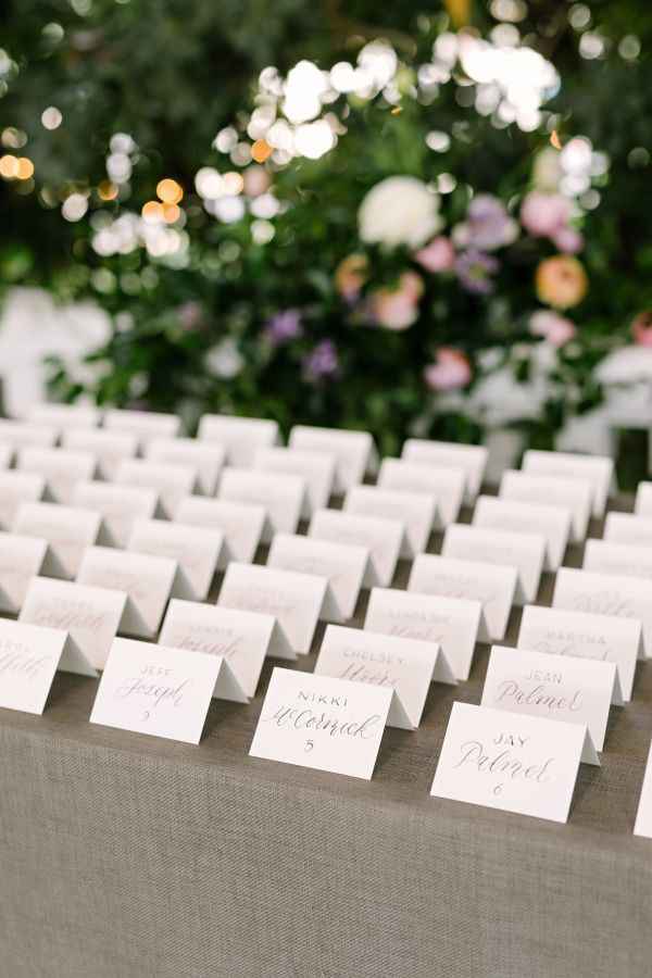 Tented escort cards - 1