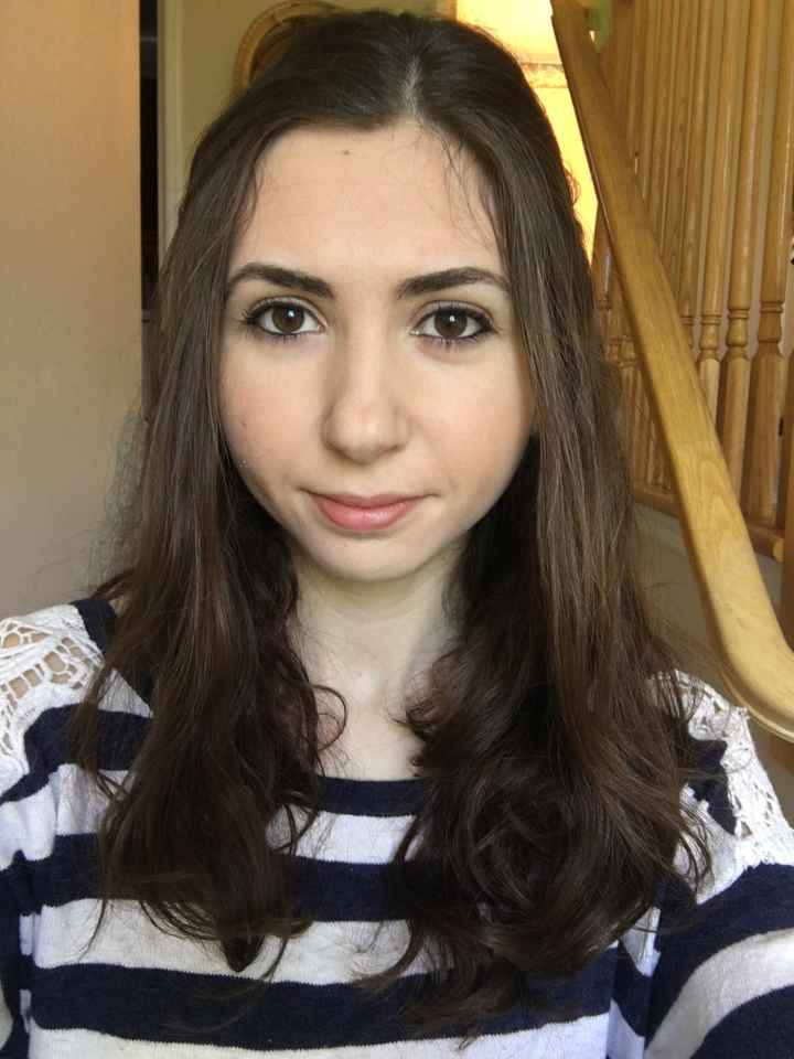 diy makeup trial! Bottom eyeliner or no? - 2