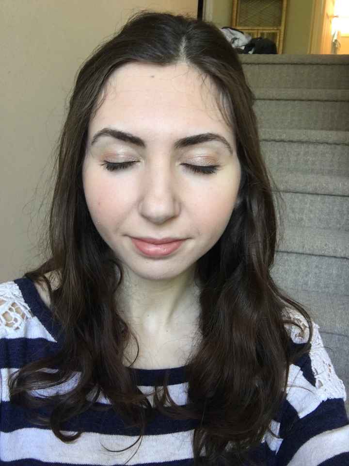 diy makeup trial! Bottom eyeliner or no? - 3