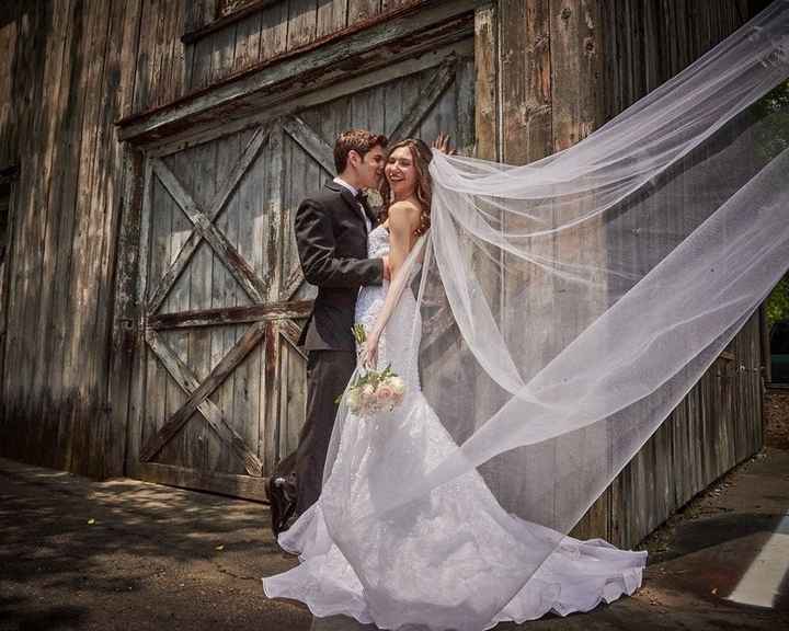 my veil was AMAZING (Bridals by Teri on Etsy!)