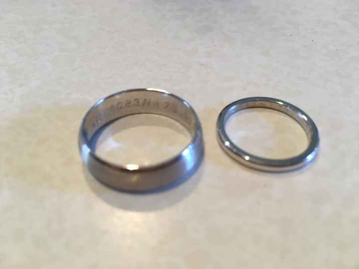 Average price of wedding bands? - 1