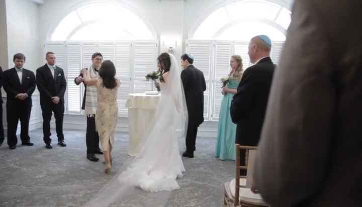 My father to marry us? - 2