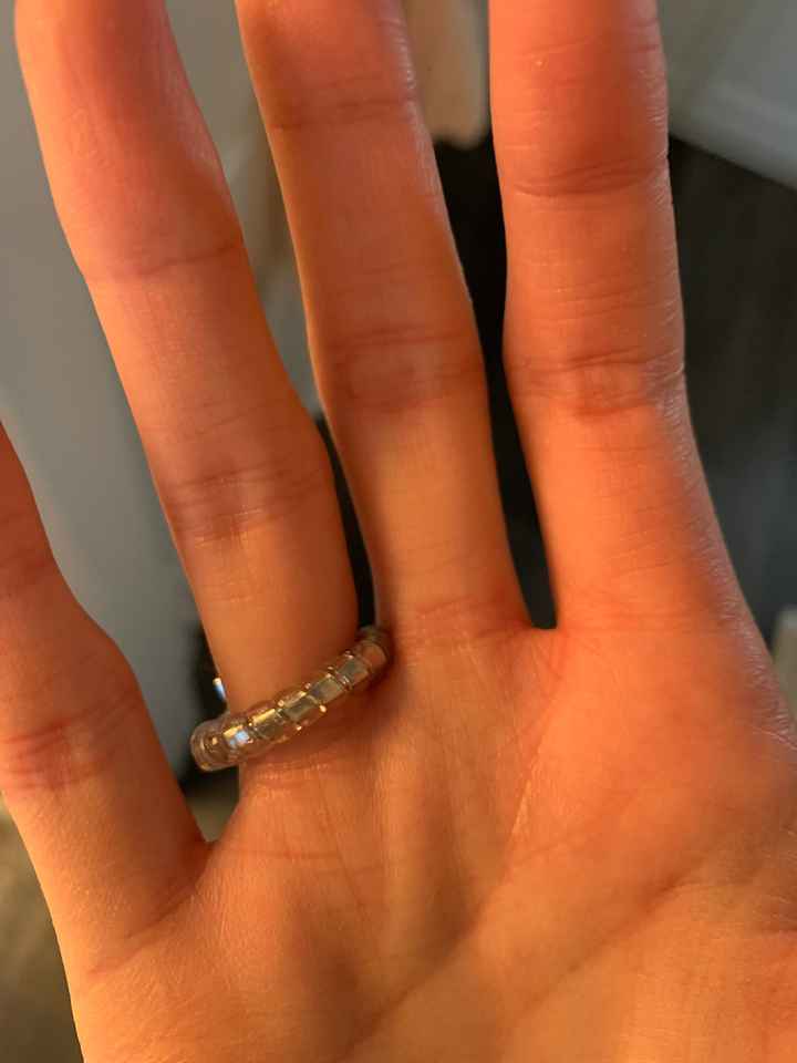 Family heirloom ring! / 9 months married - 1