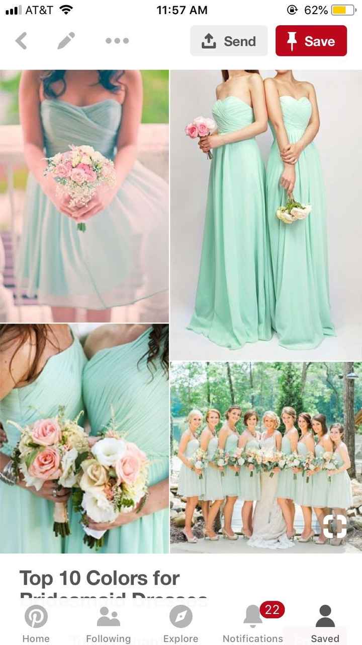 What color jewelry/shoes for bridesmaids? - 1