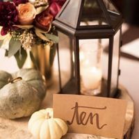 Fall centerpieces