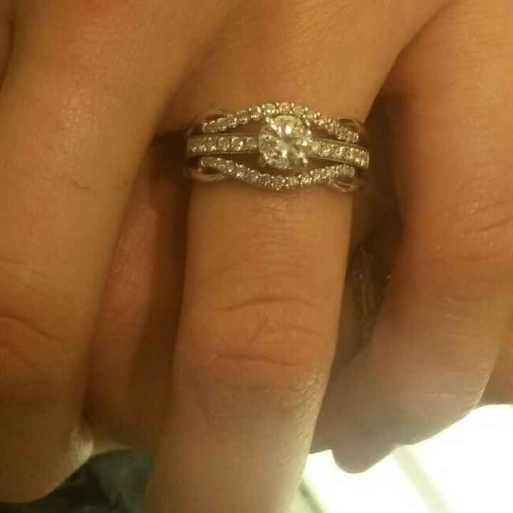Picked out my wedding band today!! Pics