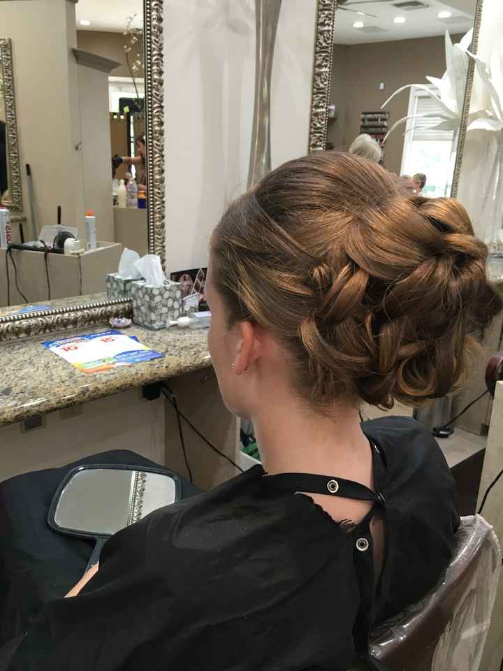 Hair -- up or down?