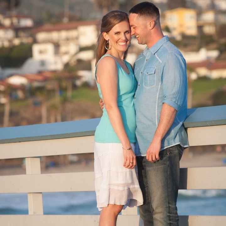 What did you wear in your engagement pictures and where did you get it??