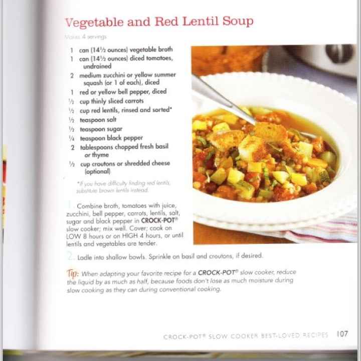 NWR- Favorite Soup Recipe