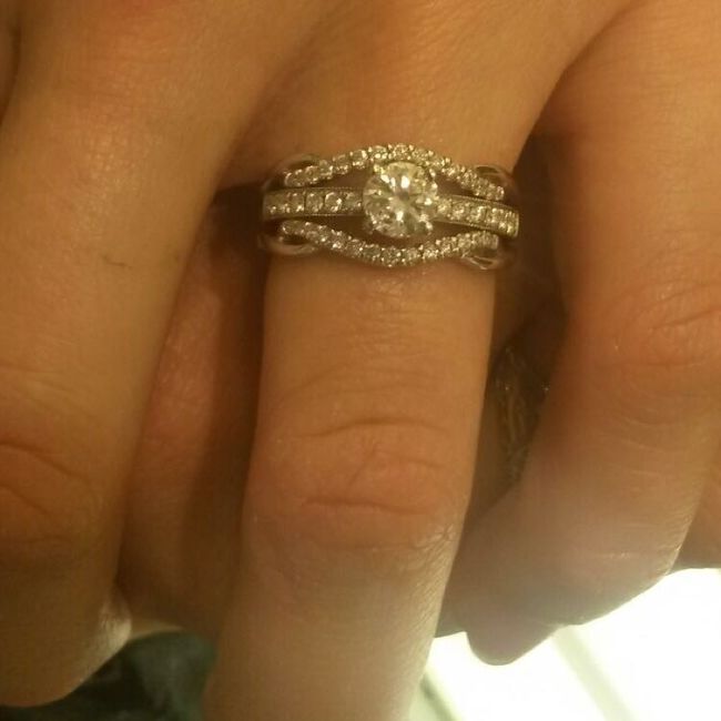 Picked out my wedding band today!! Pics
